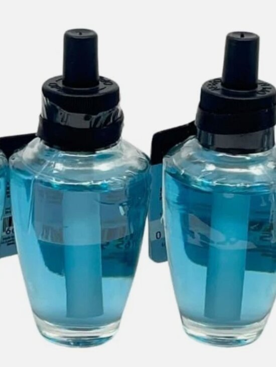 Bath and Body Works Crisp Morning Air Wallflower Fragrance Refills Lot of 4 - Picture 3 of 3